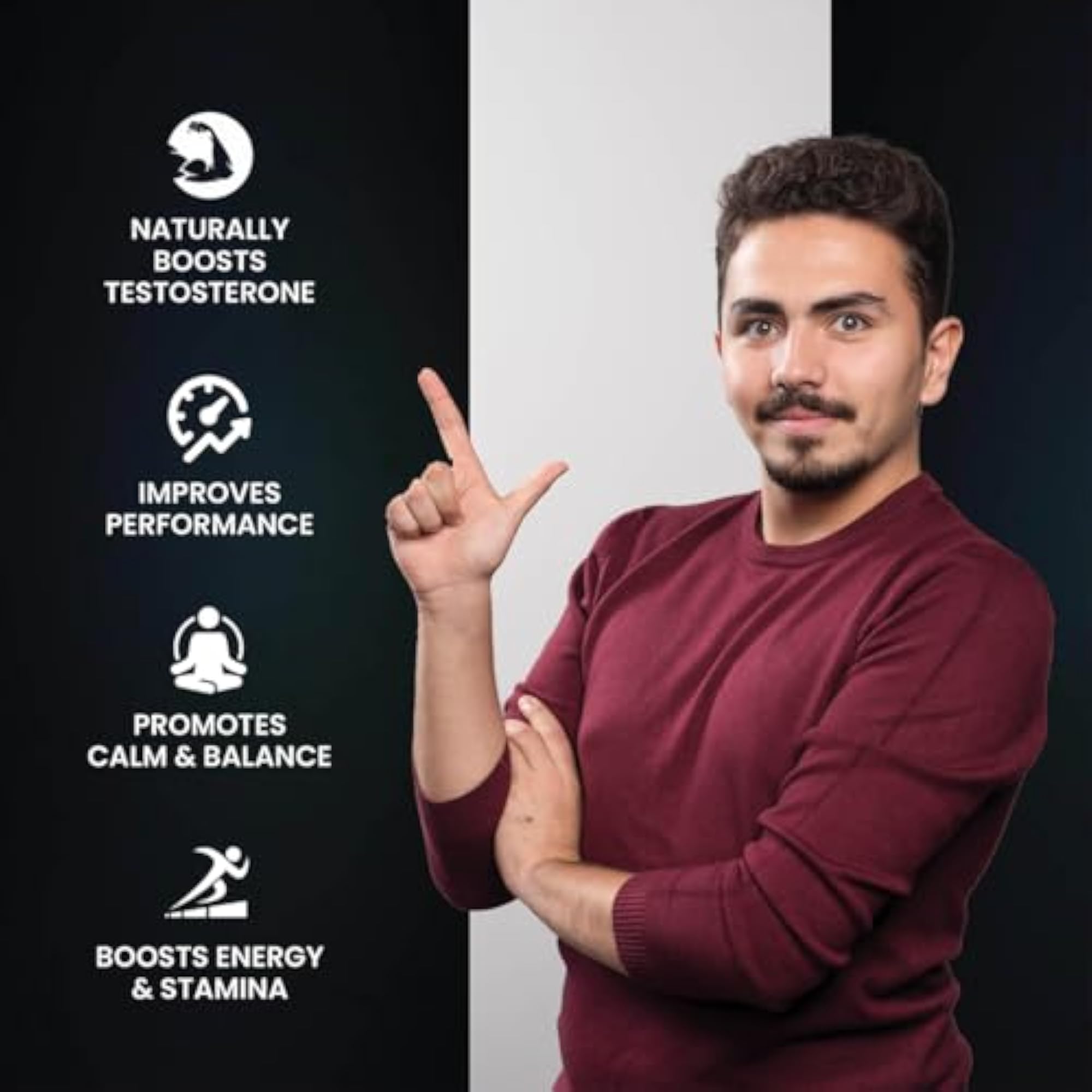 Energy & Wellness Tablets with Shilajit & Jatamansi