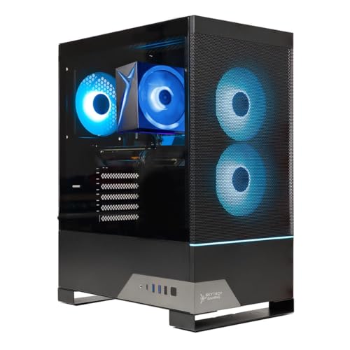 Image of Skytech Gaming Nebula 2 Gaming PC, Intel i5 14400F 2.5GHz, NVIDIA RTX 5050 8GB, 1TB NVMe SSD, 16GB DDR4 RAM 3200, 650W Gold PSU, Wi-Fi, Win 11, Desktop
