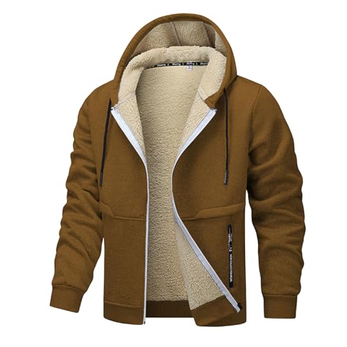 GXYANiaoy Abrigo Hombre Chaquetas Cremallera Capucha Sudadera