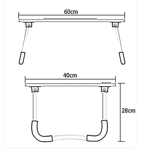 Image of GoRogue Stud Foldable Wooden Mini Lapdesk for Couch, Sofa Bed, Study Tray Table Stand for Writing (Sky Blue), 40 Centimeters, 60 Centimeters