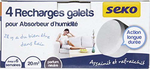 Seko R4 X500 Neutrale Tabs, 500 g, für Luftentfeuchter, 4 Stück