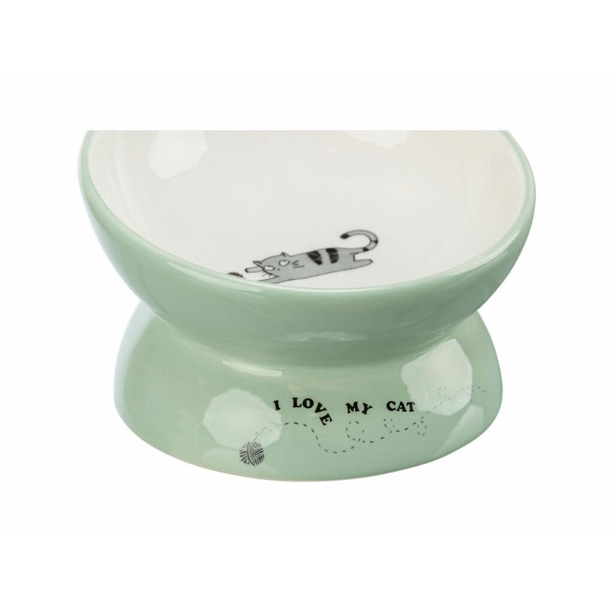 Trixie miska dla psa biały zielony Ø 13 cm 150 ml - Marka: Trixie - EAN: 4047974244708