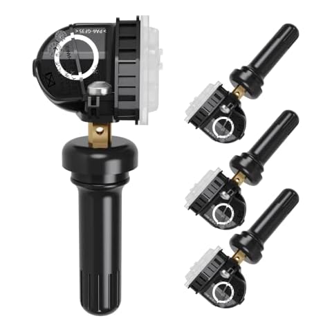 CDWTPS TPMS Sensor Ford,4-Pack 315MHZ Tire Pressure Monitor Sensors Fit for Ford F-150 Edge Ranger Flex Mustang Explorer Lincoln MKS MKX Replaces# F2GT1A180AB F2GT1A150AB F2GZ1A189A GL3T1A180GB Cover