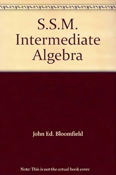 Mass Market Paperback S.S.M. Intermediate Algebra Book