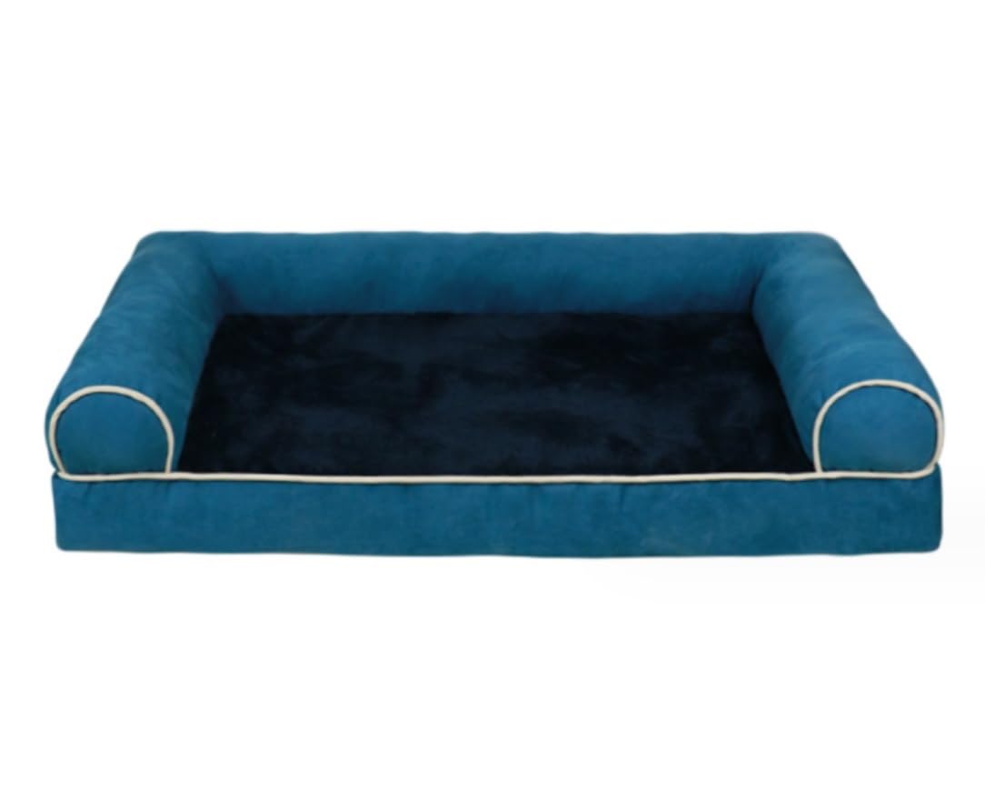 Cuccia Cani Gatti Cuccia per Animali Domestici, Lavabile in Lavatrice, Morbido e soffice, per Cani Gatti, Anti-ansia miglioramento del Sonno Tana per Animali(D,50 * 40 * 11cm)