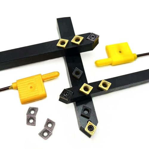 Juego de Porta Herramientas para Torno SCMCN1212H06-80 con 10 Inserciones miniatura 3