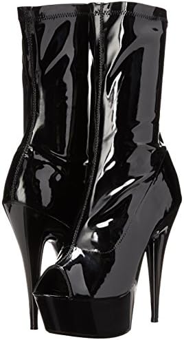 Ellie Shoes Women's 609-Vanna Boot, Black Patent, 8 M US | Image 6