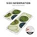 Tudlfse Green Olive Kitchen Mats Set of 2, Home Decor Kitchen Rugs for Floor - 17x29 and 17x47 Inch