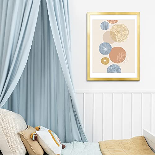 Annecy 18X24 Picture Frame Gold（2 Pack）, 18 X 24 Picture Frame For Wall Or Desktop Decoration, Classic Black Minimalist Style Suitable For Decorating Houses, Offices, Hotels #TOP6