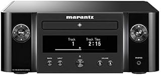Marantz X - MCR612 HiFi Amplifier, Bluetooth Receiver with CD-Player, DAB+ Radio, Music Streaming, HEOS Multiroom, AirPlay 2, Google Assistant / Siri / Alexa Compatible, 2 TV-inputs - Black