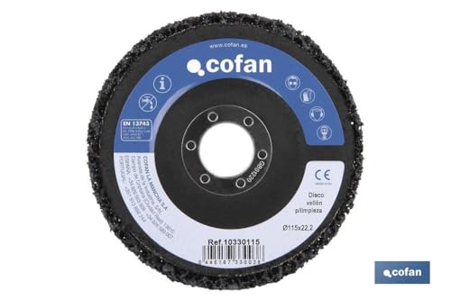 Disco vellón pour nettoyage fibra-plano de qualité supérieure pour finitions