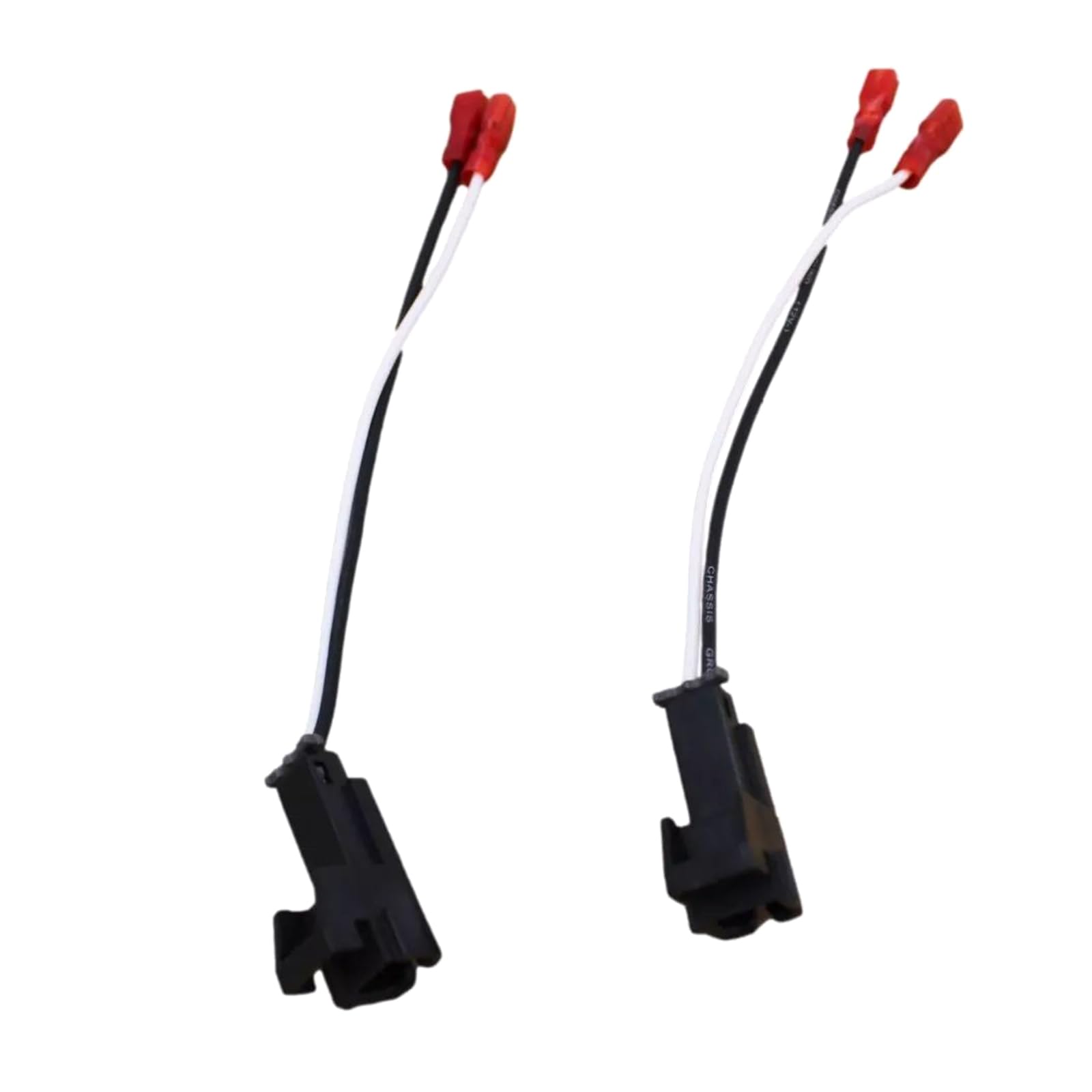 Adaptateur de haut-parleurs de porte avant et arrière - Plaques de montage et faisceau de câblage - 16,5 cm - Anneaux de support pour haut-parleurs - Accessoire d'intérieur