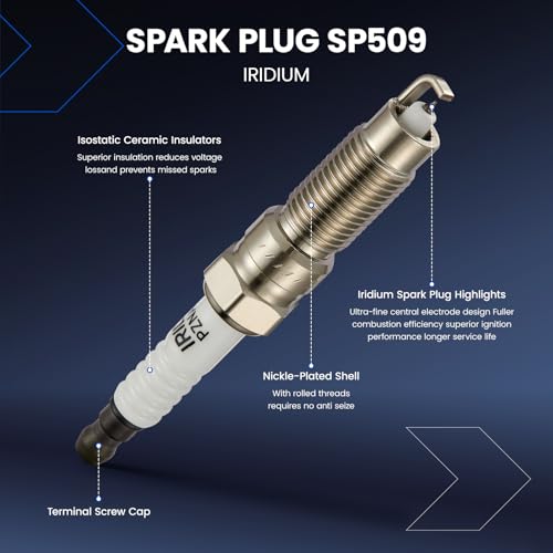 Image of 8 Ignition Coils Pack+8 Spark Plug Kit - Fix Misfires for Ford F-150 /F-250 /F-350 /Expedition /Explorer /Mustang (4.6L /5.4L V8) & Lincoln Navigator /Mercury Mountaineer - Repl. DG521 /SP509 (8-Pack)