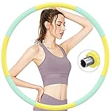 【Aoweika Upgrade Exercise Hoop 】: Der neu verbesserte Reifen aus Edelstahl, der alle Mängel des auf dem Markt erhältlichen Reifen vermeidet. Jeder Teil des Reifen besteht aus weichem und hautfreundlichem EVA-Schaummaterial mit hoher Dichte (5 mm) und einem Innenkern aus Edelstahl.