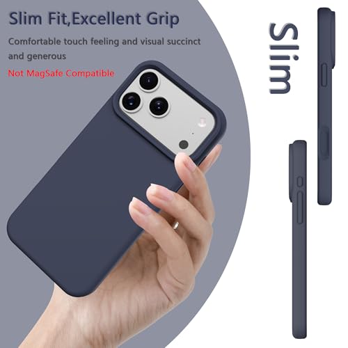 Image of iPhone 17 pro Max /18 pro Max Case Silicone(Midnight Blue)