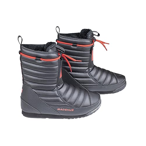 K2 Madshus Booties Unisex – Erwachsene Podium Booties - Black - red - 18G2602