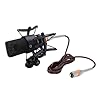 CEMTUKLBP Studio Condenser Microphone with 26mm Diaphragm, XLR Condenser Mic for Podcasting and Recording, Includes Shock Mount Windscreen XLR Cable for Home Studio Vocals (Black) #3