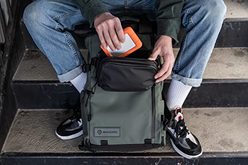 Image of WANDRD PRVKE 21L Photography Bundle: Weather-Resistant Travel & Camera Backpack with Laptop Sleeve, Quick Side Access, Clamshell Opening - Ideal Photography & Travel Bag (Wastach Green)