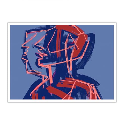Peintures murales abstraites 40x50cm pour habiller un mur vide avec élégance et modernité