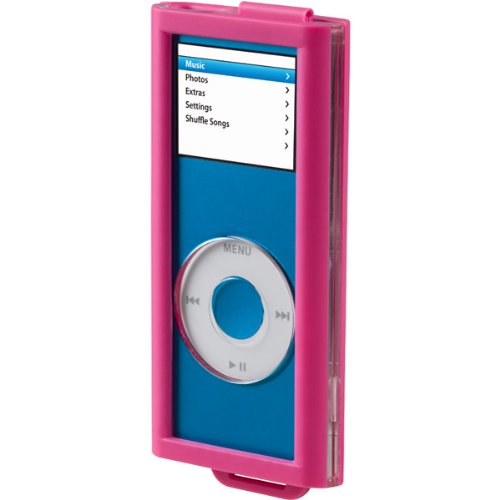 Étui iPod Nano 1G Belkin rose pour écouter votre musique avec style en balade