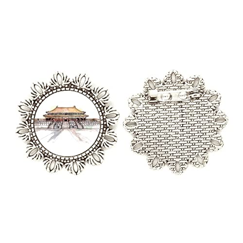 Broche de plata floral de Beijing, el toque de distinción para tus vestidos
