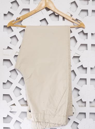 Image of DIVISIVE Men's Regular Fit Cotton Chinos Trousers Pants