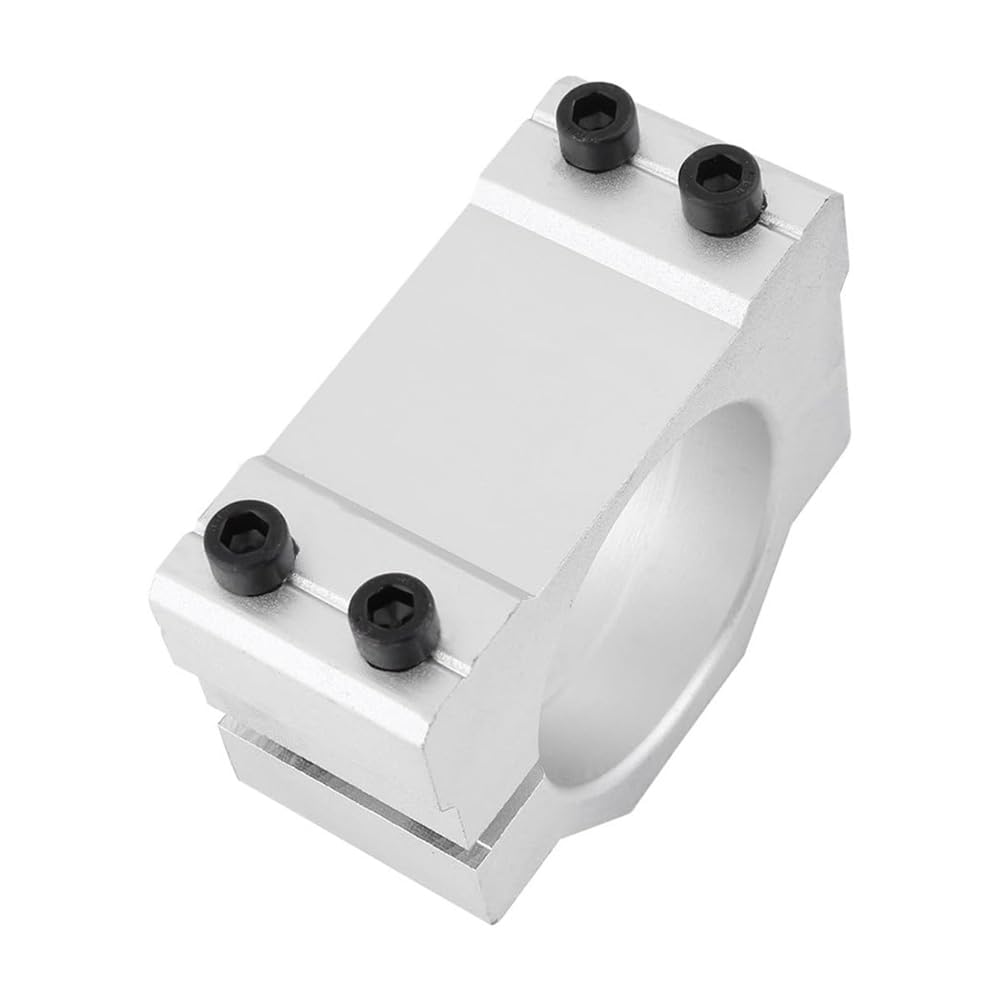 Staffa motore mandrino CNC da 65 mm, in lega di alluminio, supporto per motore CNC con viti per incisione router CNC