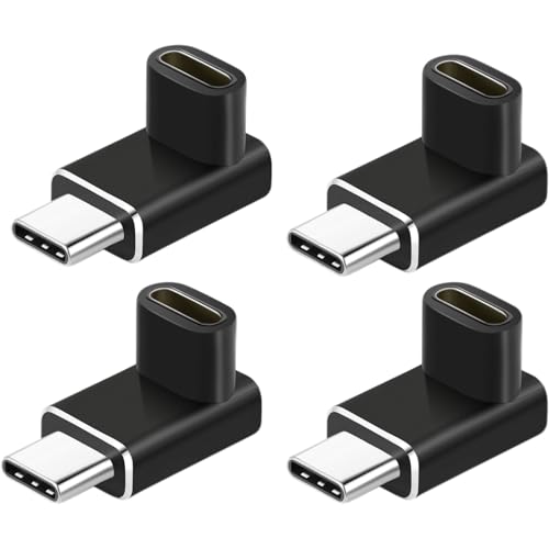 Adaptador USB C Ángulo 90° 4 Piezas miniatura 1