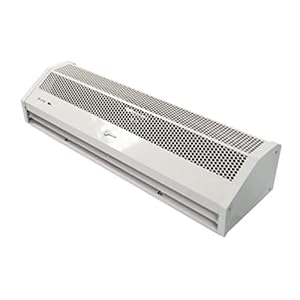 Türluftschleier 100 CM 230V ohne Heizung Umluft Horizontal Luftschleier