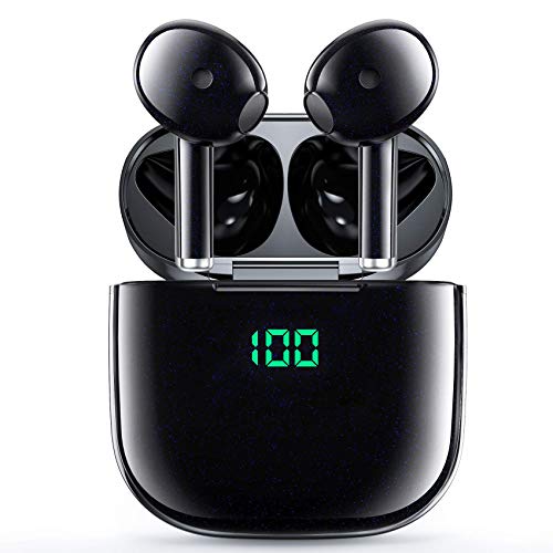 True Wireless Earbuds,TWS Bluetooth 5.0 Headphones with Wireless Charging Case,Occiam Touch Control Hi-Fi Stereo Bluetooth Earphones with mic,Waterproof & 30H Playtime Headset for Sports Running Work