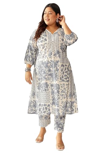 Image of Janasya Women Silk Blend Solid Kurta & Pant Set Lavender Color Trending Outfit