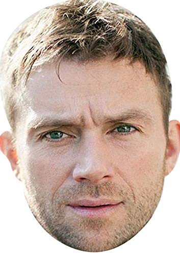FoxyPrinting Damon Albarn Music 2018 Celebrity Cardboard Party Face Mask Fancy Dress
