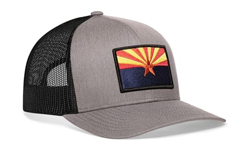 Image of HAKA State Flag Series Trucker Hat for Men & Women, Adjustable Baseball Hat, Golf Hat Snapback
