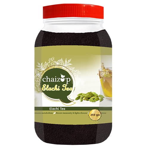 See full amazon price history chart for Chaizup Elaichi Tea - 250 Gm, |Real elaichi|Strong, Aromatic and rich taste|Home like tea, Anytime Anywhere|Immunity Booster|Refresh and energise|Increase Metabolism Chaizup Elaichi Tea - 250 Gm, |Real elaichi|Strong, Aromatic and rich taste|Home like tea, Anytime Anywhere|Immunity Booster|Refresh and energise|Increase Metabolism (B0B5RNCN2H) Amazon Price History, Amazon Price Tracker