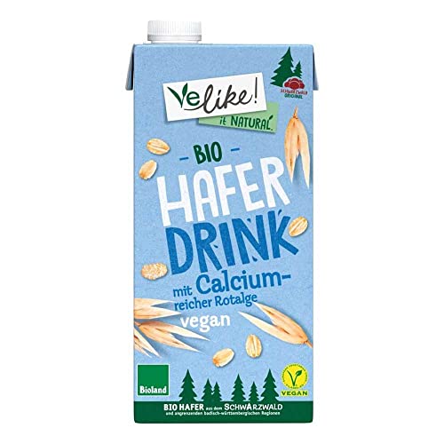 Velike Bebida de avena, algas rojas ricas en calcio, 1 litro