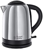  Russell Hobbs Dorchester - Hervidor de agua (acero inoxidable pulido, 3000 W, 1,7 L)