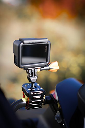Support robuste pour Insta360 et GoPro Hell Rider avec bras extensible 200 mm - 7
