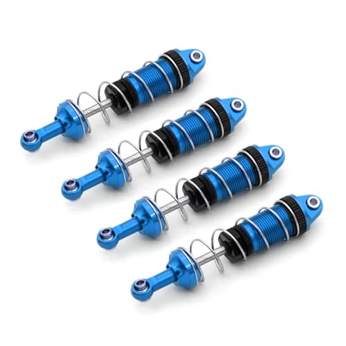 Amortisseurs RC en métal bleu pour WLtoys et MN128