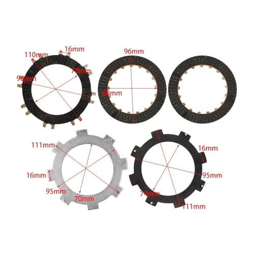 Disques friction kit d'accessoires de moto embrayage acier DY100 C110 - 5