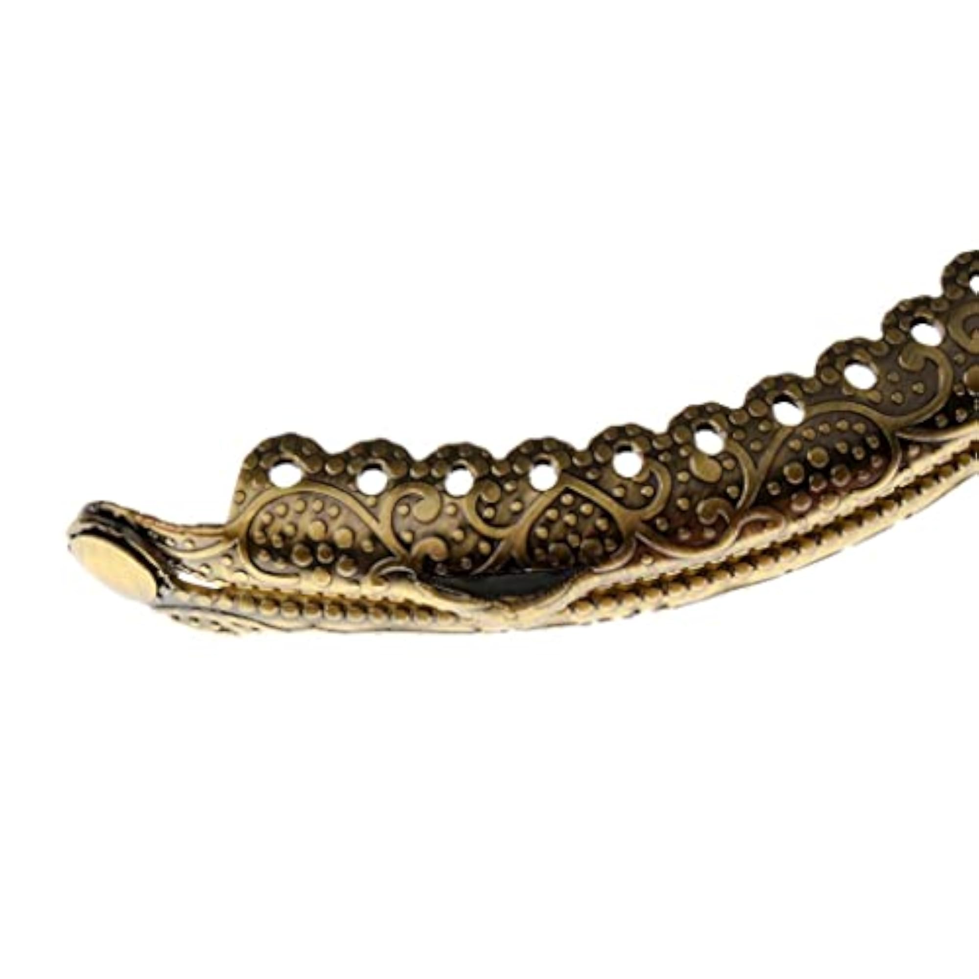 Metal Bronze Coin Purse Bag DIY Craft Frame