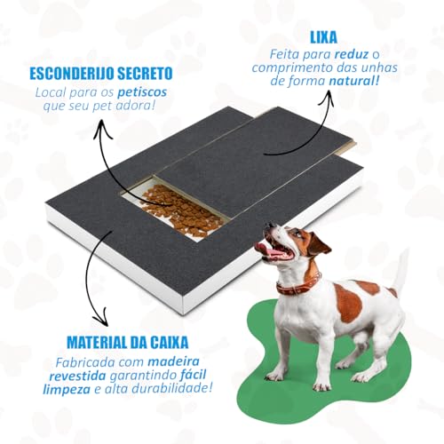 Brinquedo Raspador De Unhas Para Cachorro Tábua Madeira Arranhador De Cachorro Para Unhas Raspador d