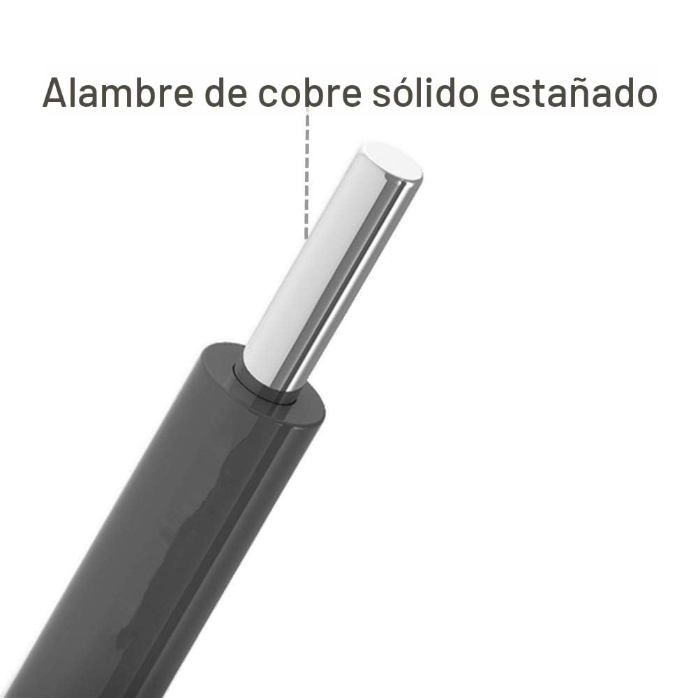 TUOFENG 22 awg Cable sólido, Juego de cable sólido （6 carretes de 9 metros de diferentes colores） Puente de cable de puente de calibre 22 Cable de conexión