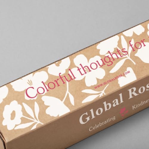 GlobalRose Real Fresh Cut Red Roses - 50 Fresh Flowers - Real Flowers Bouquet for Wedding - Thumbnail 5