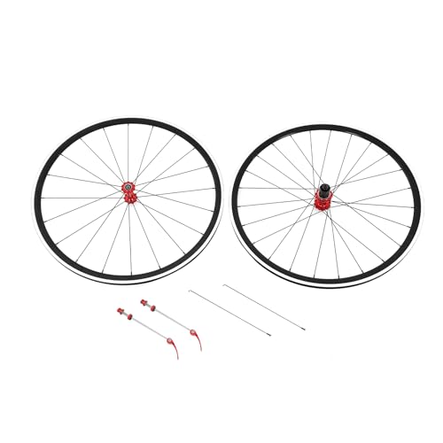 AOWUAEG 700C Wheelset Road Bike Front Rear Bicycle Wheel Set Ultra-Light Aluminium Alloy Front Rear...