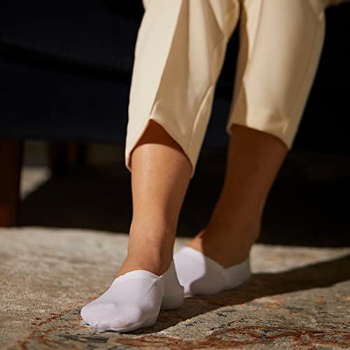 Image of Cloud No Show Socks Non Slip Loafer Sneaker Flats Boat Shoe Invisible Low Cut Liner Cotton Socks For Mens and Womens