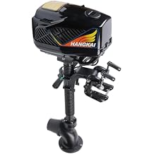 48V 4.0 Jet Pump Electric Outboard Motor, 1000W Electric Motor Fishing Boat Engine Brushless Motor for Kayaks Dinghy Canoe Inflatable Accelerated, 15km/h