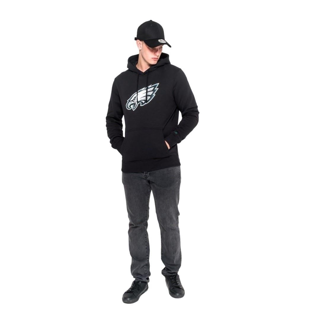 New Era Męska bluza z kapturem Unisex – dorośli Philadelphia Eagles Hoodie