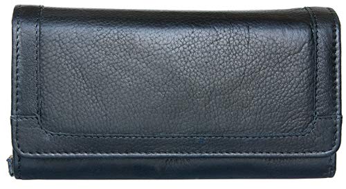 FLW-Green Valley , Damen Herren-Geldbörse Schwarz schwarz