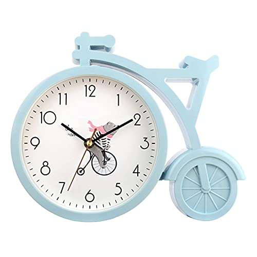 Relojes silenciosos de mesa con esfera de 12 pulgadas para mesitas de noche 2