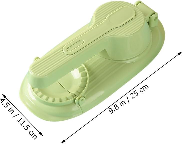 ABOOFAN Dumpling Skin Maker 9.8 Inch Manual Dough Press Mold for Dumplings Wontons Empanadas Pastries Kitchen Tool for Home Cooking